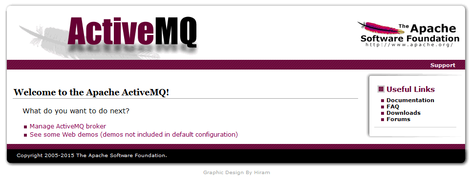 ActiveMQ初始化页面
