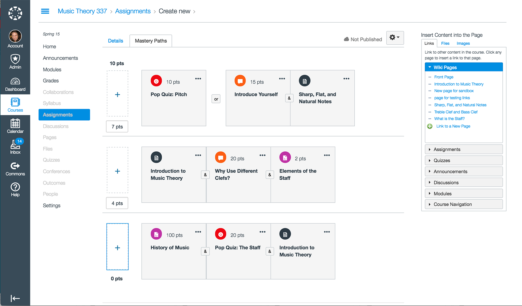 Canvas Instructure High School Course Templates