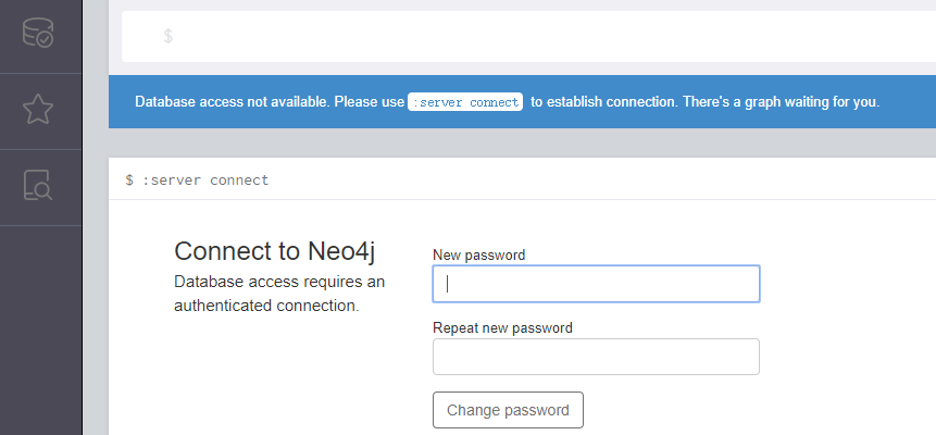 modify Neo4j password